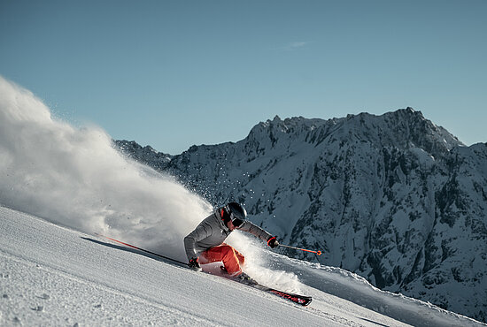 Skifahrer in Ischgl