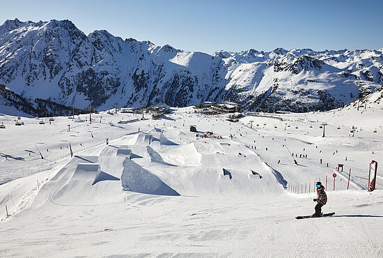 Snowpark in Ischgl