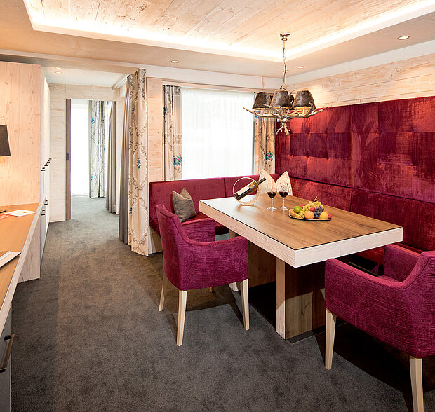 Suite Alpenrose im 4 Sterne Hotel Solaria Ischgl