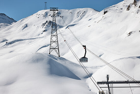 Seilbahn in Ischgl