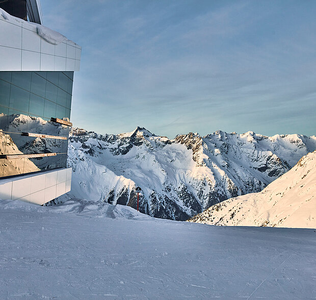 Winterlandschaft in Ischgl Tirol