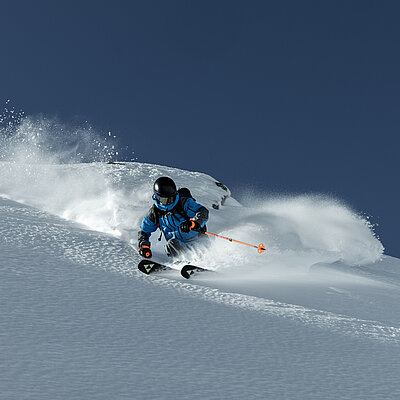 Skifahrer in Ischgl