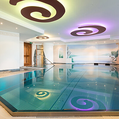 Pool im Wellness Hotel Solaria Ischgl